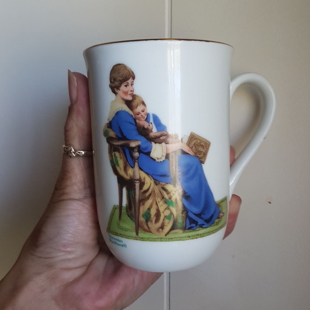 Norman Rockwell  Mug "Bedtime"